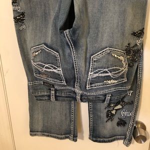Cowgirl Tuff Buckin’ jeans W30x L33 rodeo